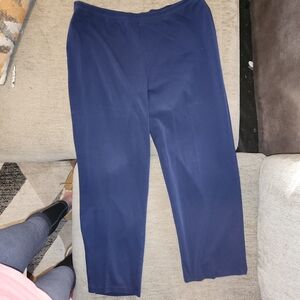 Catherines Suprema Collection Petite Pants in Deep Blue
